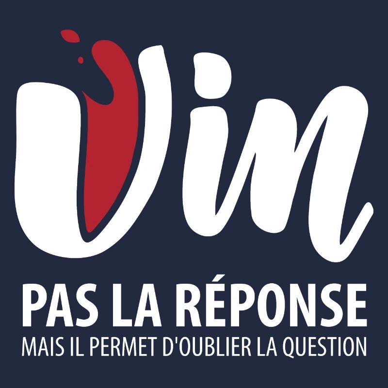 Wine not the solution (dark)