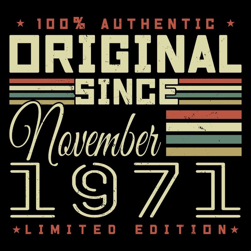 Geburtstagsgeschenk November 1971