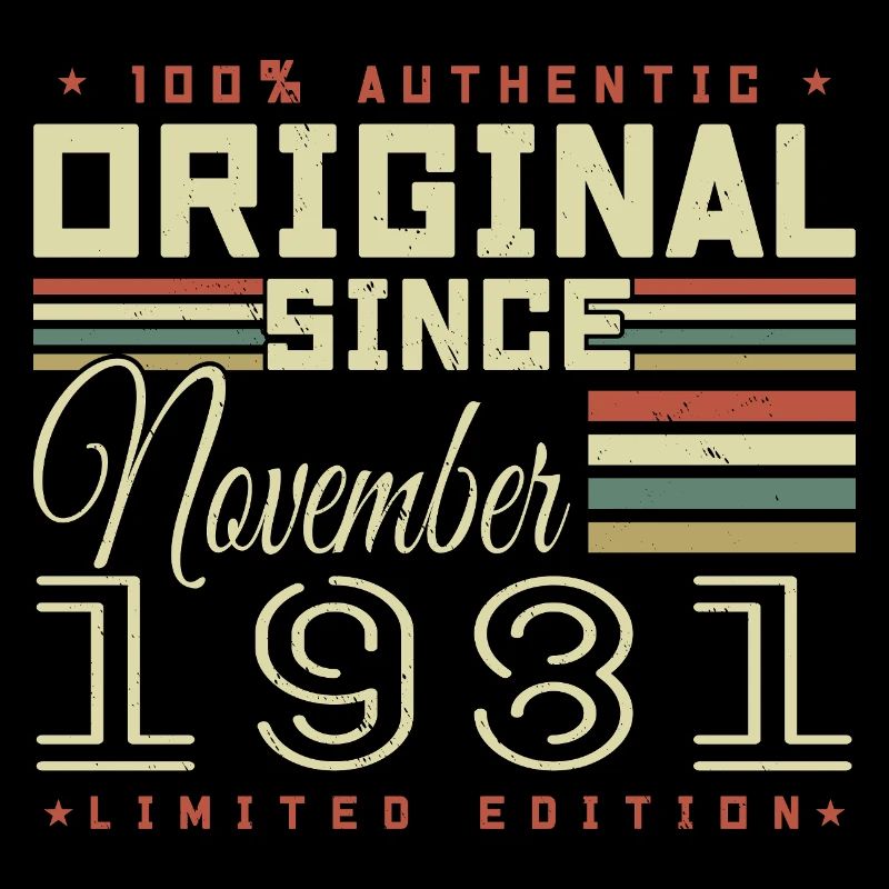 Geburtstagsgeschenk November 1981