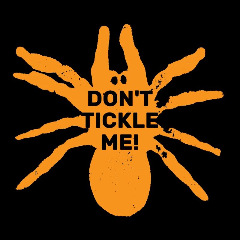 Look a spider ! Spinne Halloween don´t tickle me !