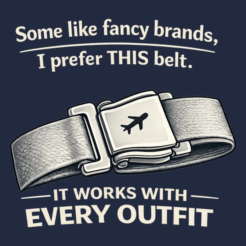 THIS Belt Spruch: Sitzgurt Flugzeug