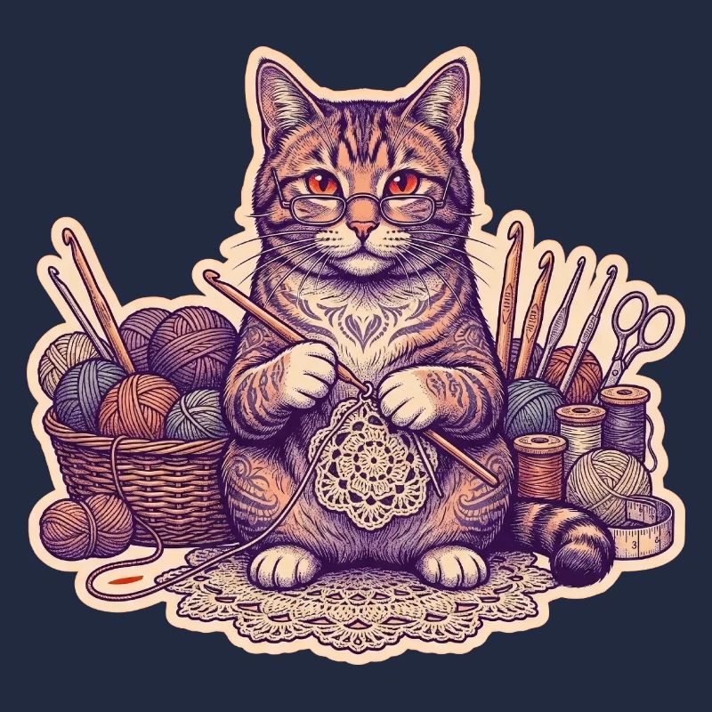 Häkel Katze Kätzchen Strickt
