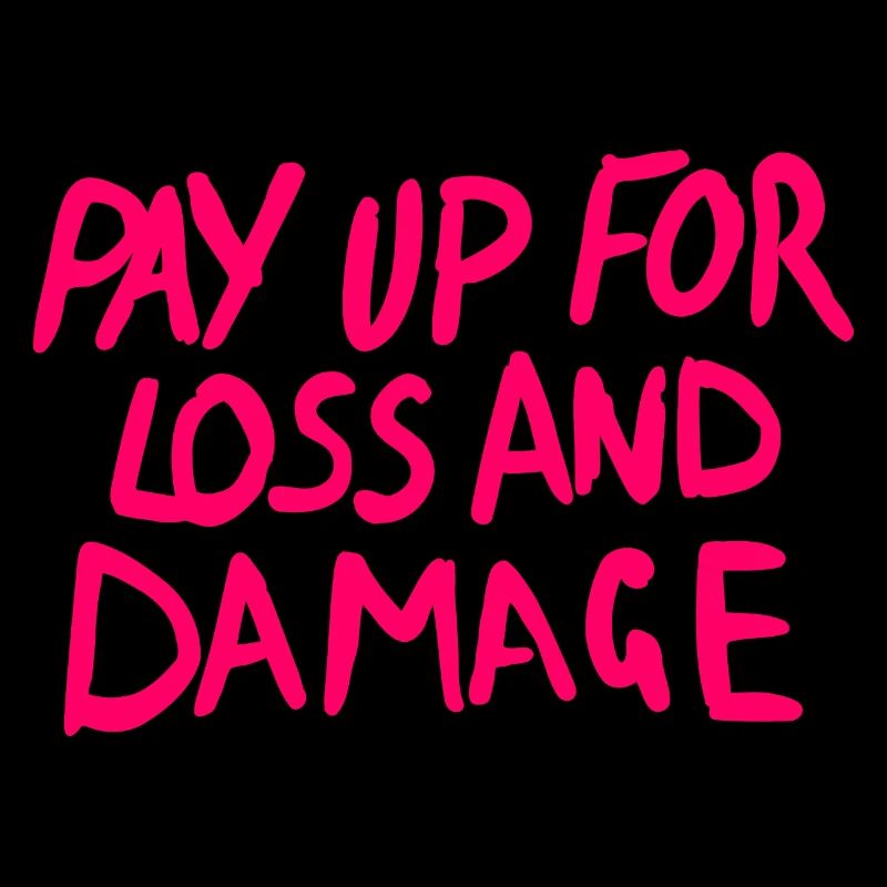 Pay up for loss and damage