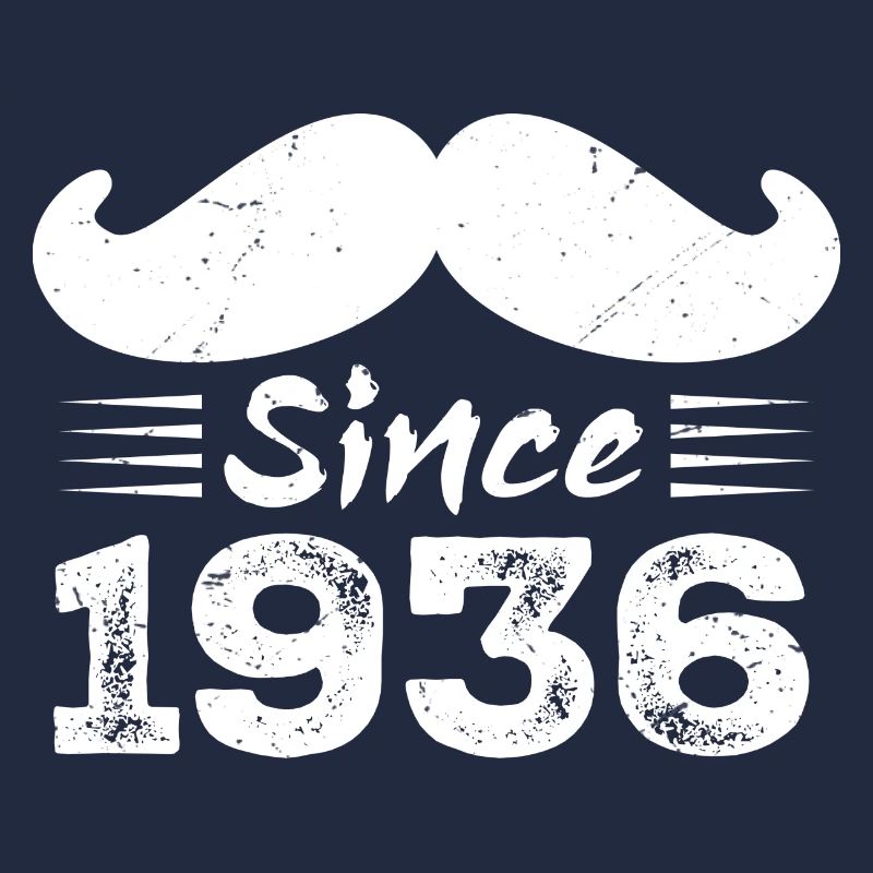 88th Birthday Gift - Vintage 1936 Moustache