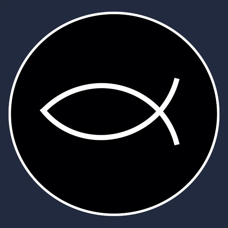 Jésus poisson blanc Ichthys poisson poisson poisson
