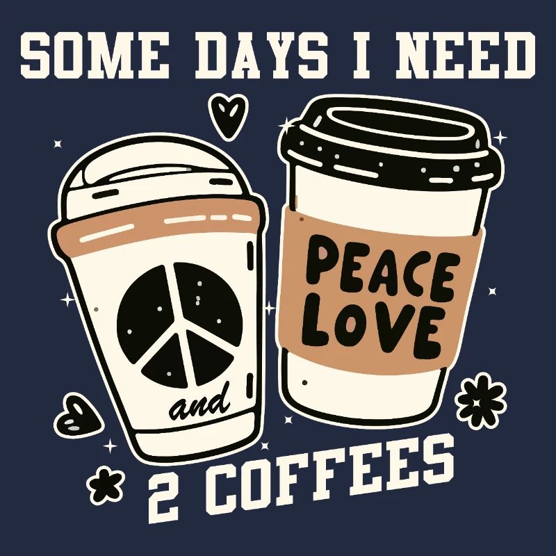 Peace and Coffee: Two Coffees