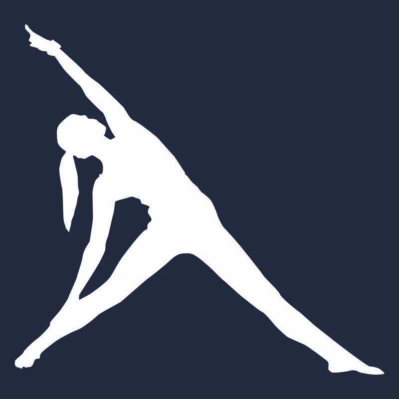 Stretch-Silhouette Tänzerin