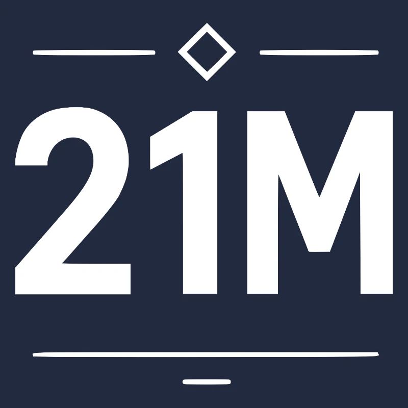Limite de maillot de 21M pour les fans de Bitcoin et de Crypto