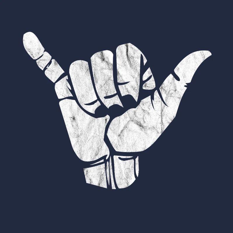 Shaka Handzeichen Hang