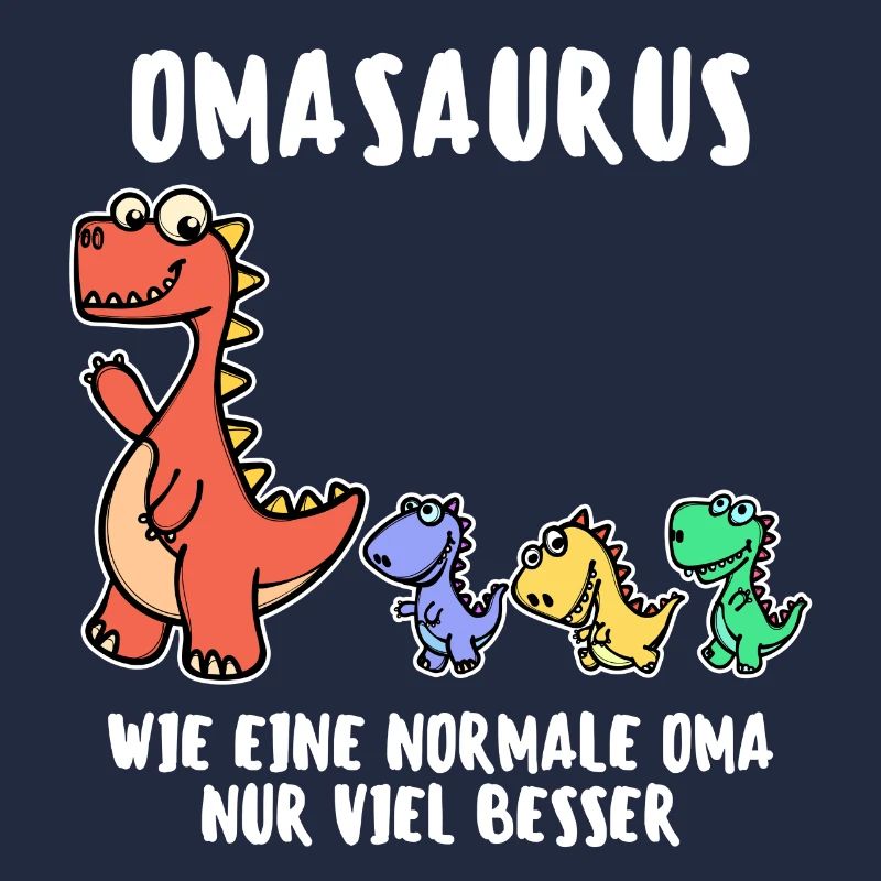 Dinosaurier Statement Oma Großmutter Alte Frau