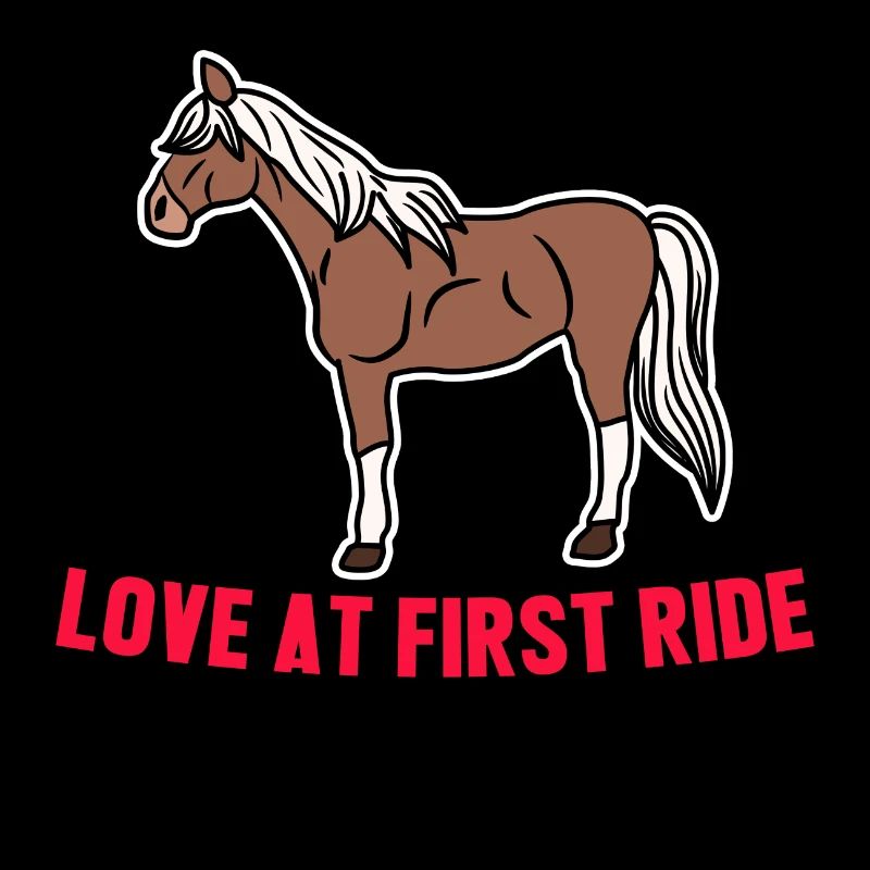 Cheval islandais cool Déclaration Amour de cheval