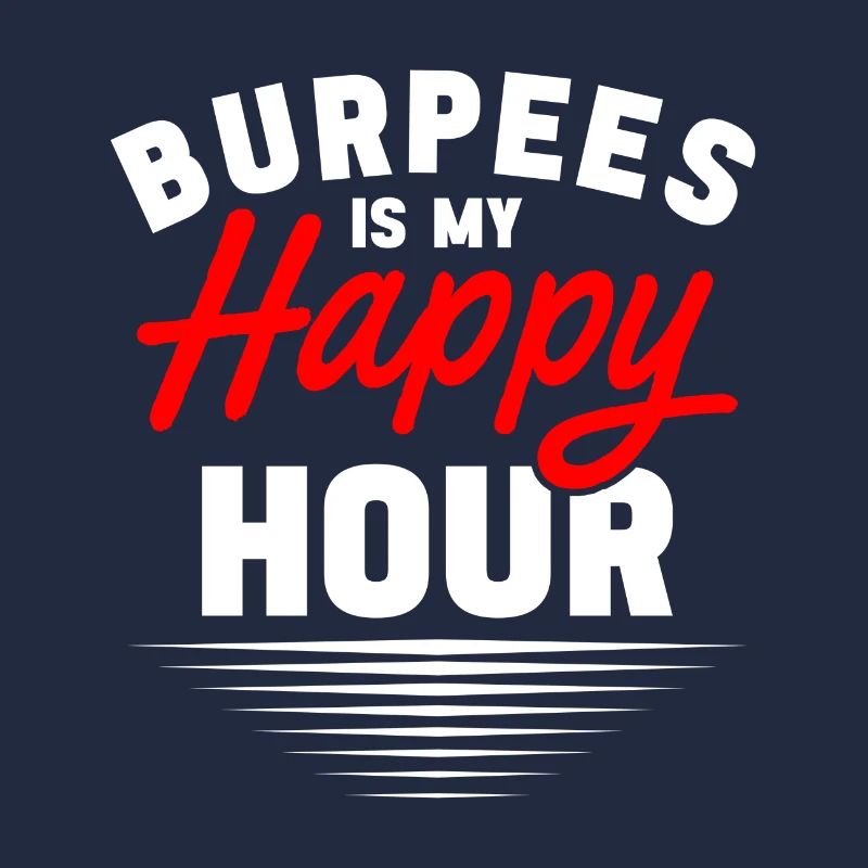 Les burpees sont mon happy hour