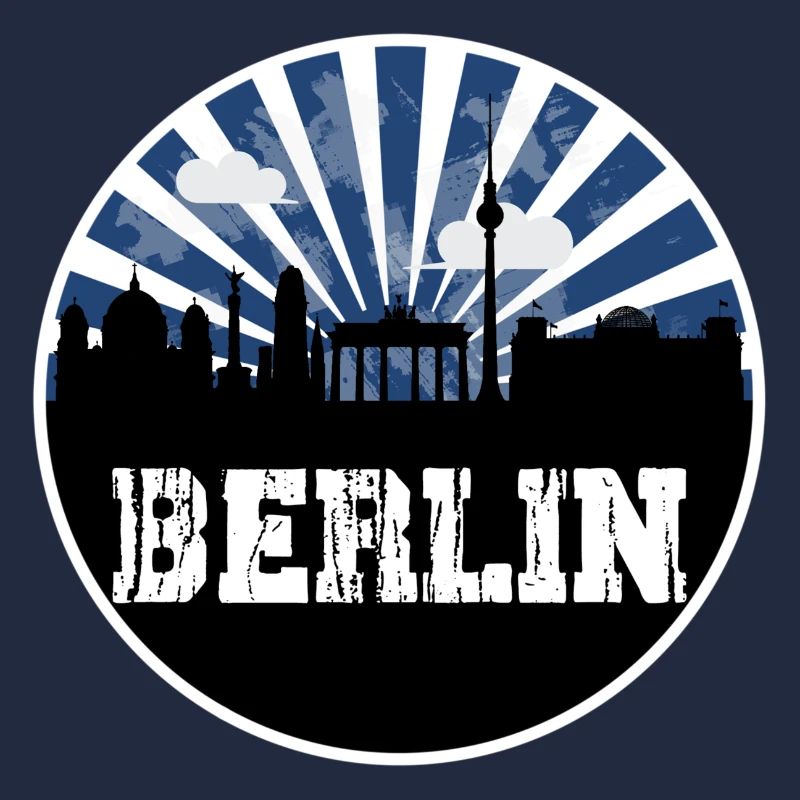 Berlin Skyline Blue Hour
