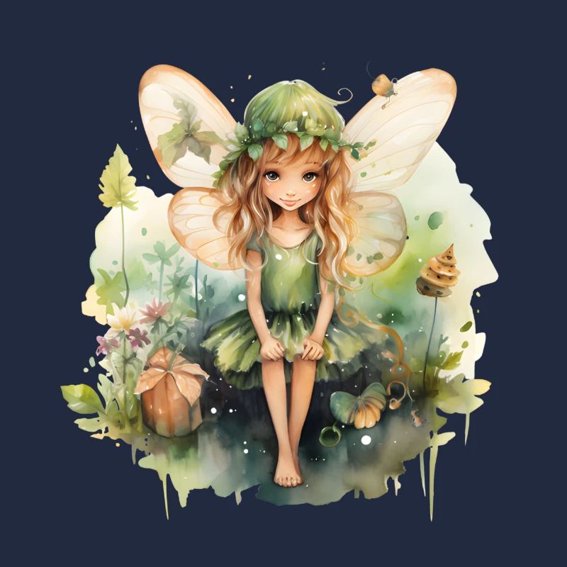 Petite fée aquarelle
