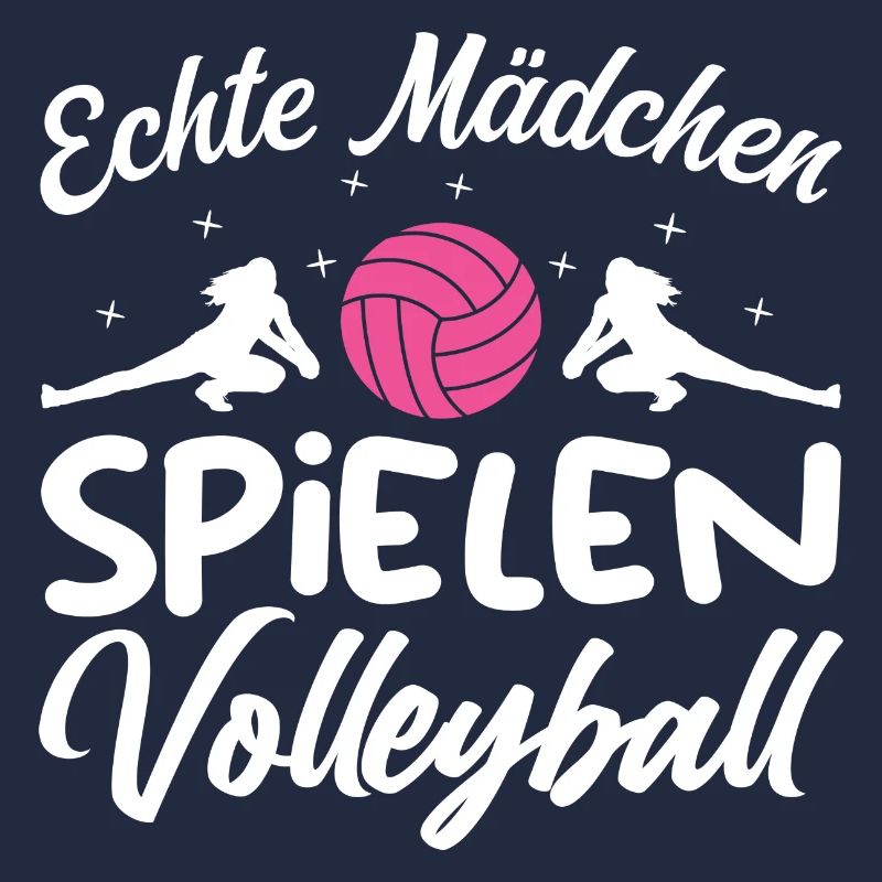 Echte Mädchen Spielen Volleyball