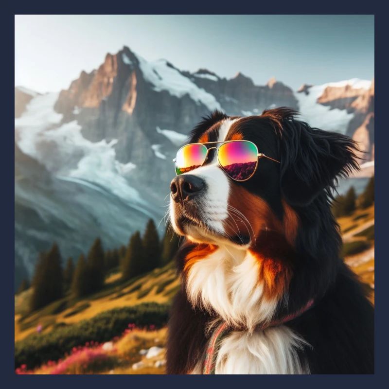 Bernese mountain dog