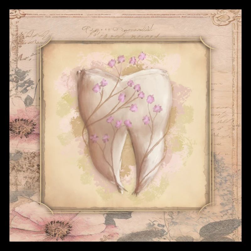 Vintage Art for Dentist & Dental Assistant