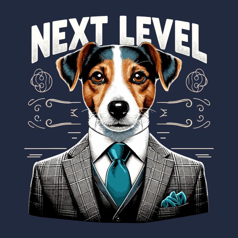 Jack Russell Terrier Suit Next Level Gift