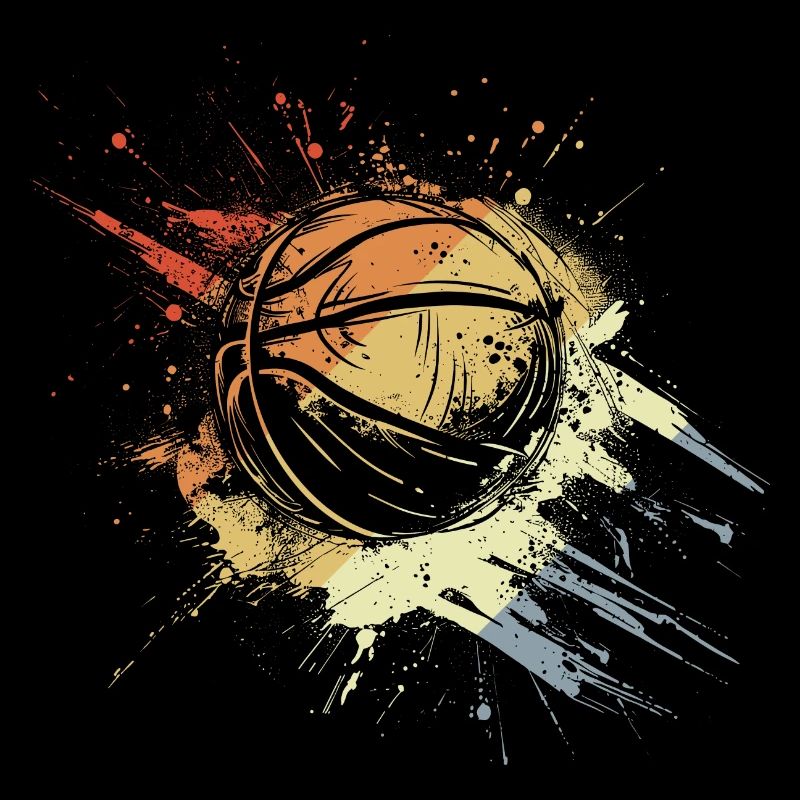 Basketball Ball Retro