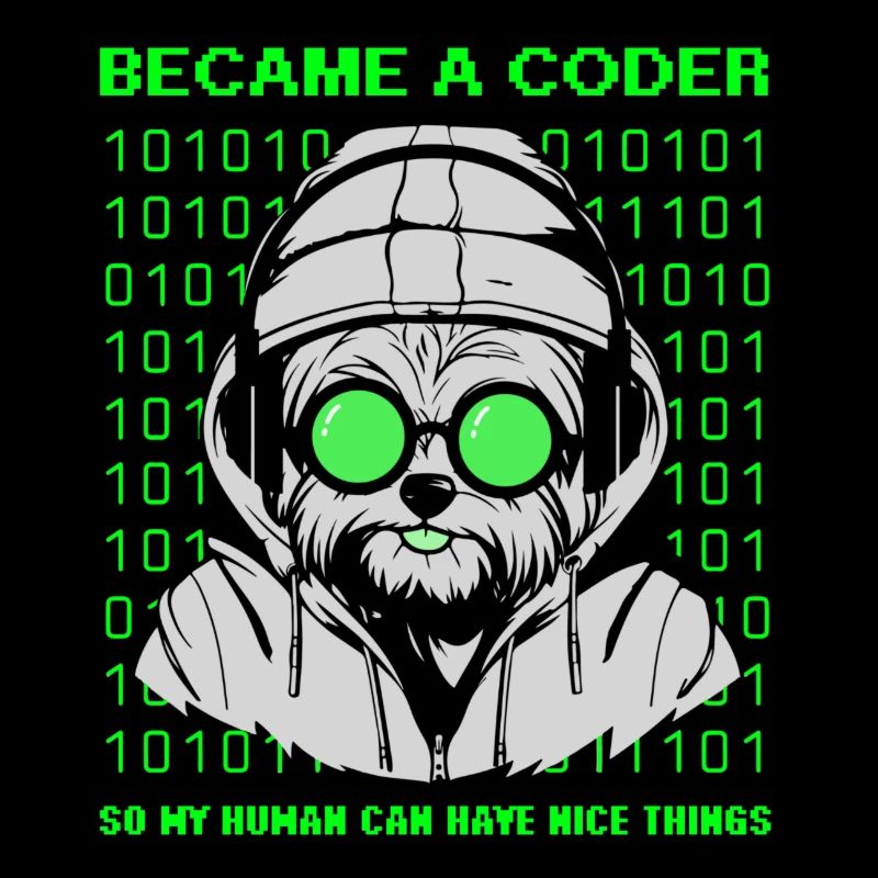 Became a Coder – Cyber Dog Binary