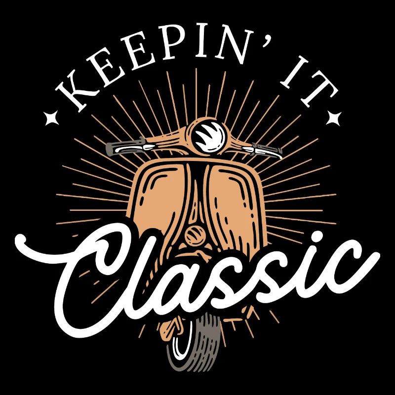 Keepin' It Classic – Retro Scooter