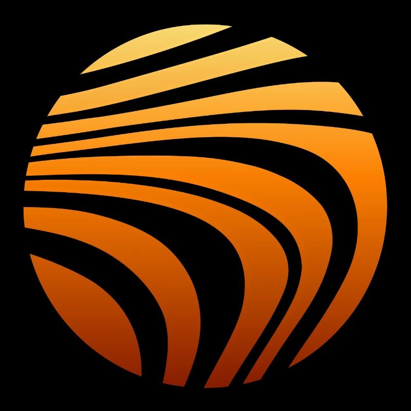 Muster Orange Verlauf