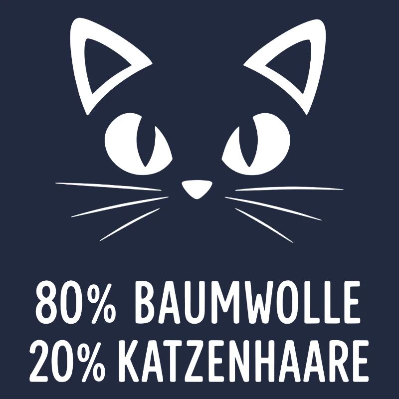 80 % coton 20 % poils de chat