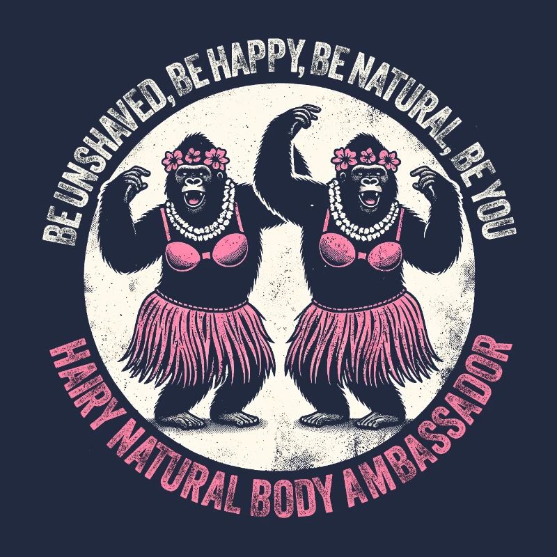 Hula Dancer Gorilla Celebration Tee