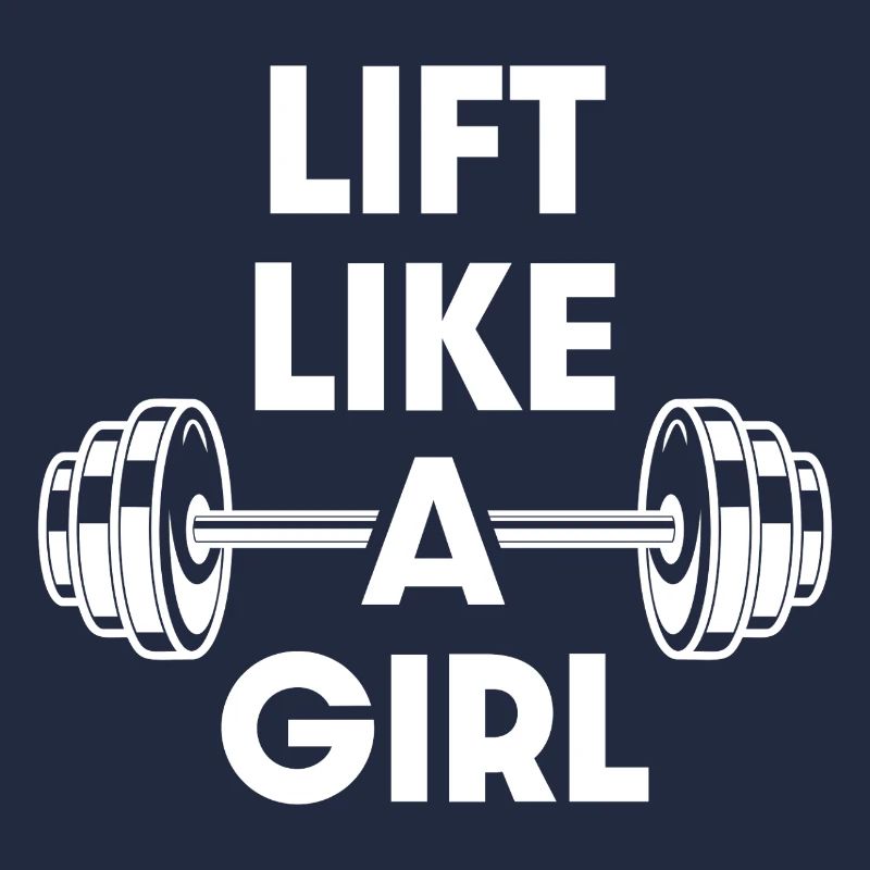 Heben Sie wie ein Mädchen