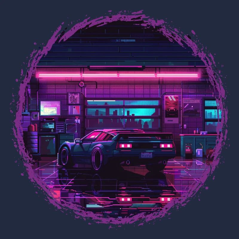 Neon Garage – RetroRift Night Edition