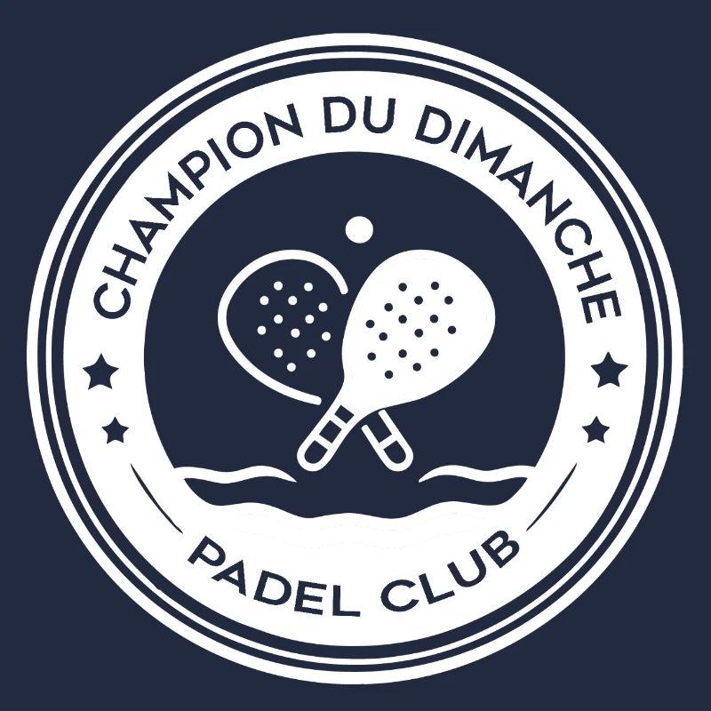 Sonntags-Champion-Padel-Abzeichen