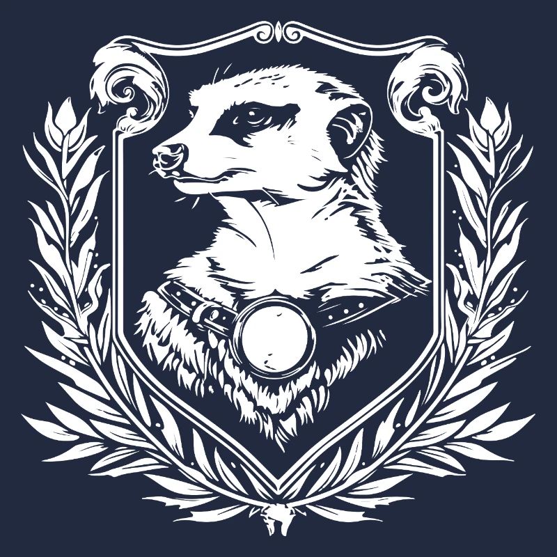 Suricate héraldique