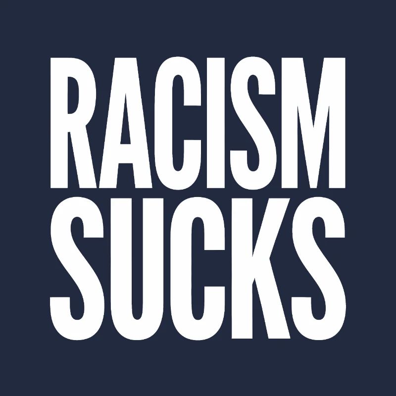 Rassismus ist schrecklich – Cooles Pride-Logo