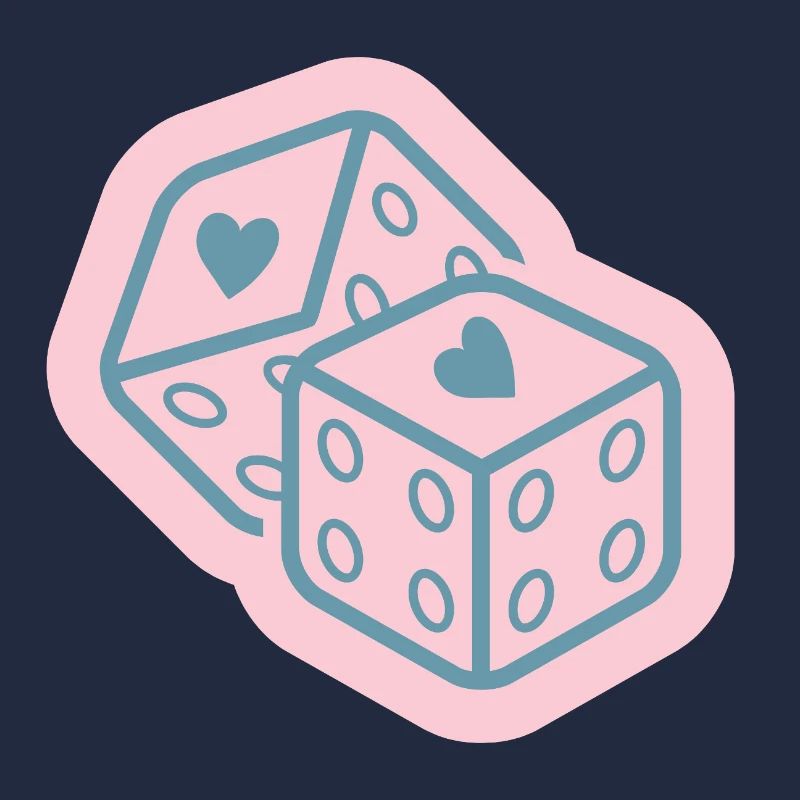 Heart-Dice-Design