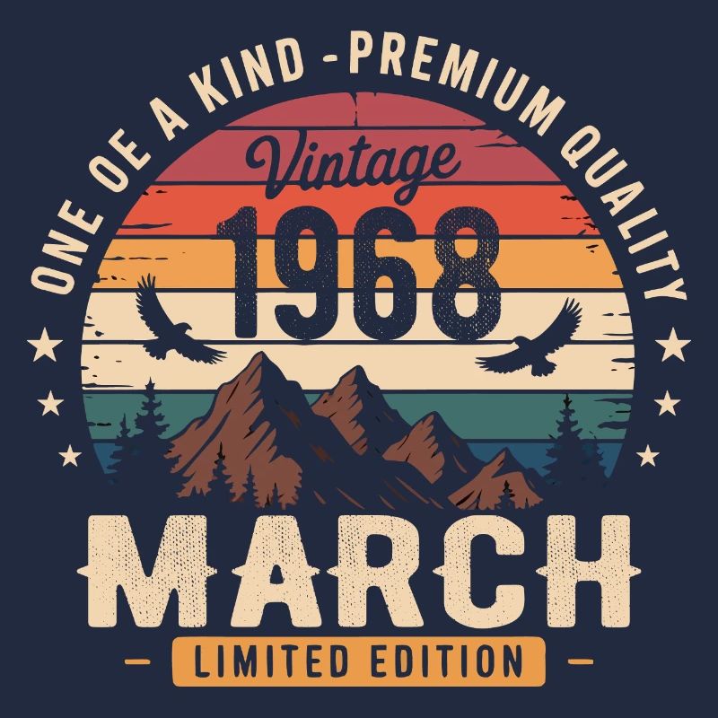 March 1968 58th Anniversary Gift March 1968