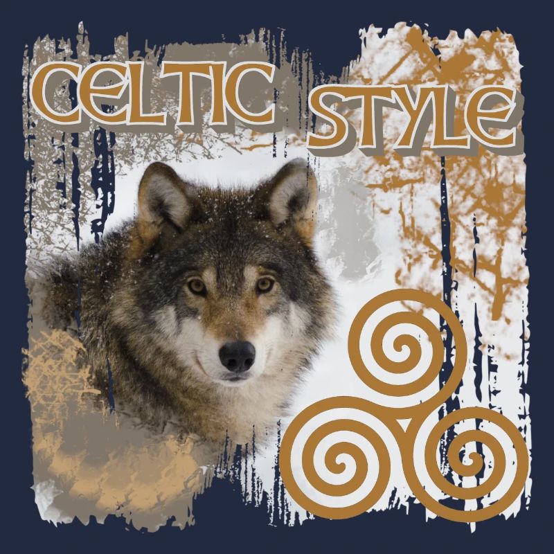 celts 9 with wolf and triskele