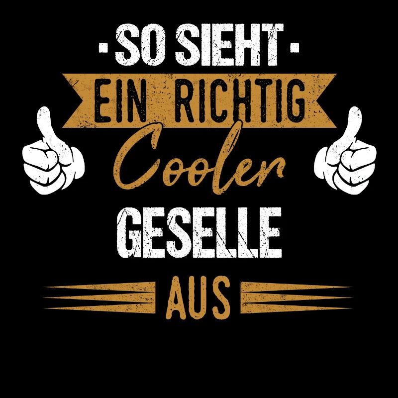 Geselle Gesellenprüfung Gesellen Beruf Spruch