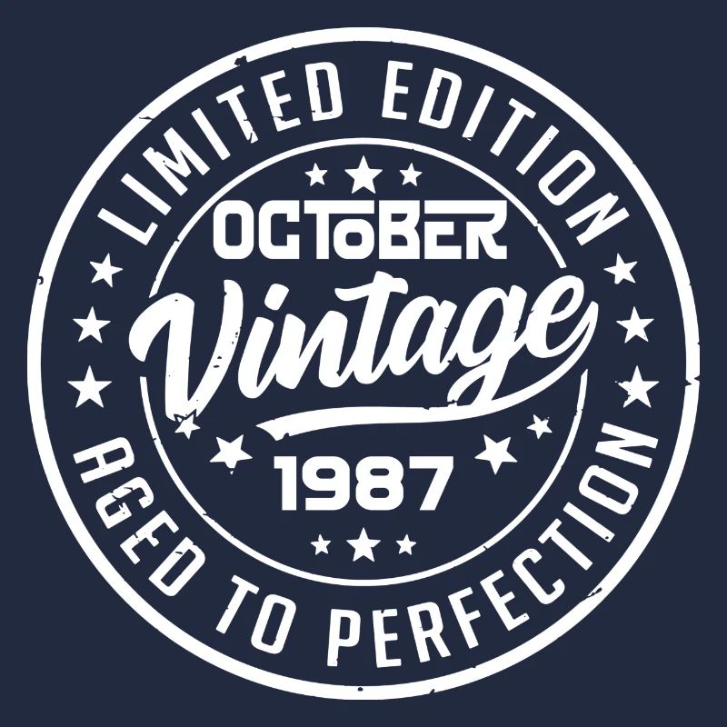 1987 Retro 1987 Octobre Anniversaire Octobre 1987