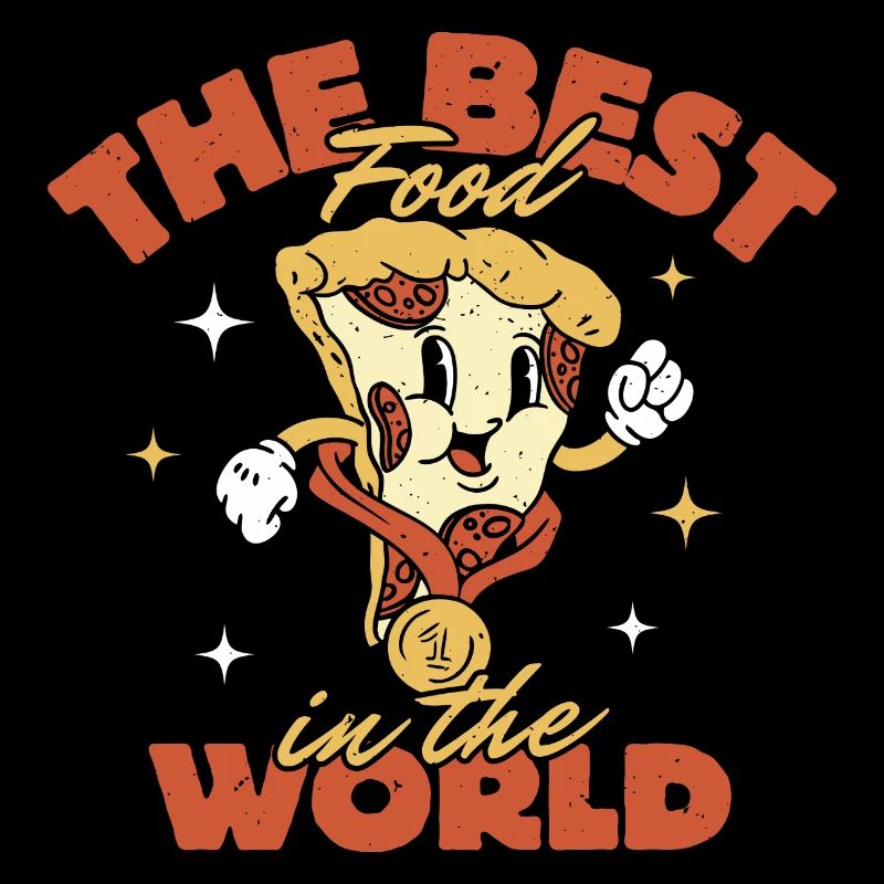 Pizza ist das beste Essen