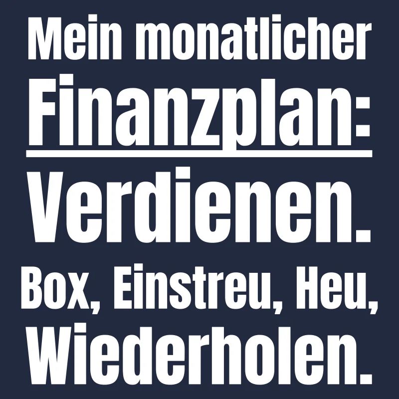 Finanzplan als Pferdebesitzerin