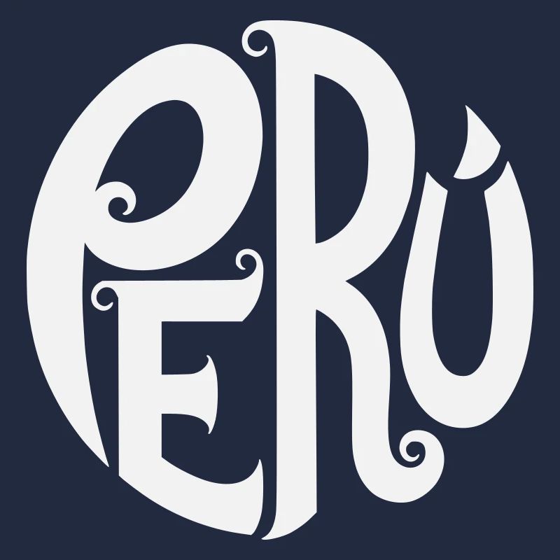 Pérou - Typographie ornée