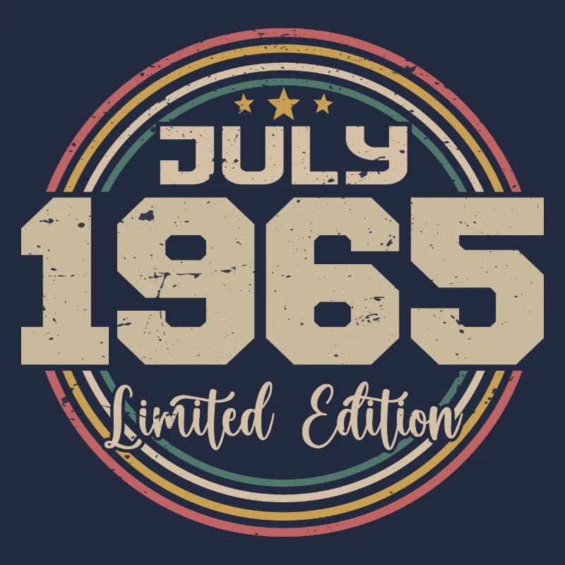 1965 Geburtstag Juli 1965 Geschenk Juli 1965