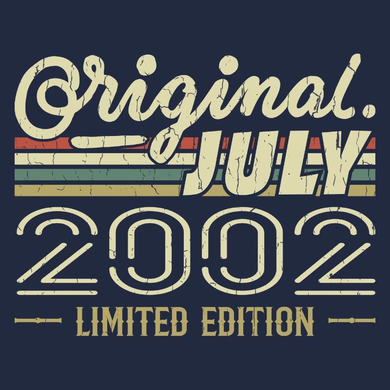 July 2002 Original Birthday Gift 2002