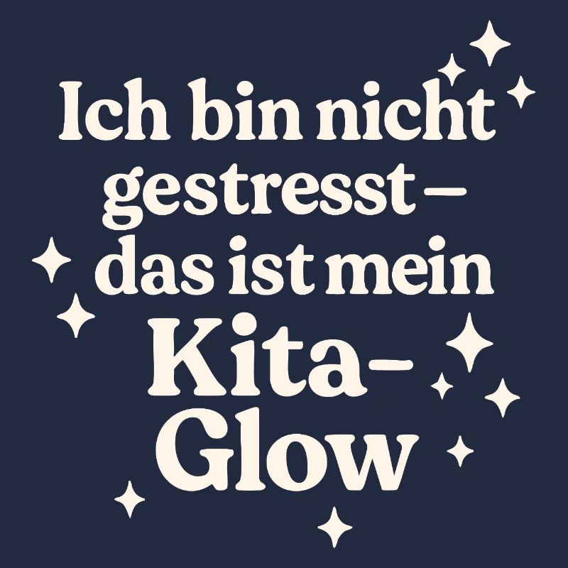Ich bin nicht gestresst... (hellbeige)