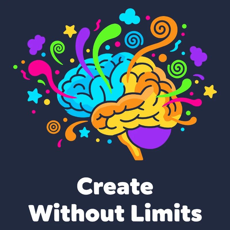 Creative brain art without limits