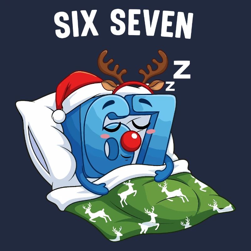 67 Six Seven Memes Pyjama de Noël