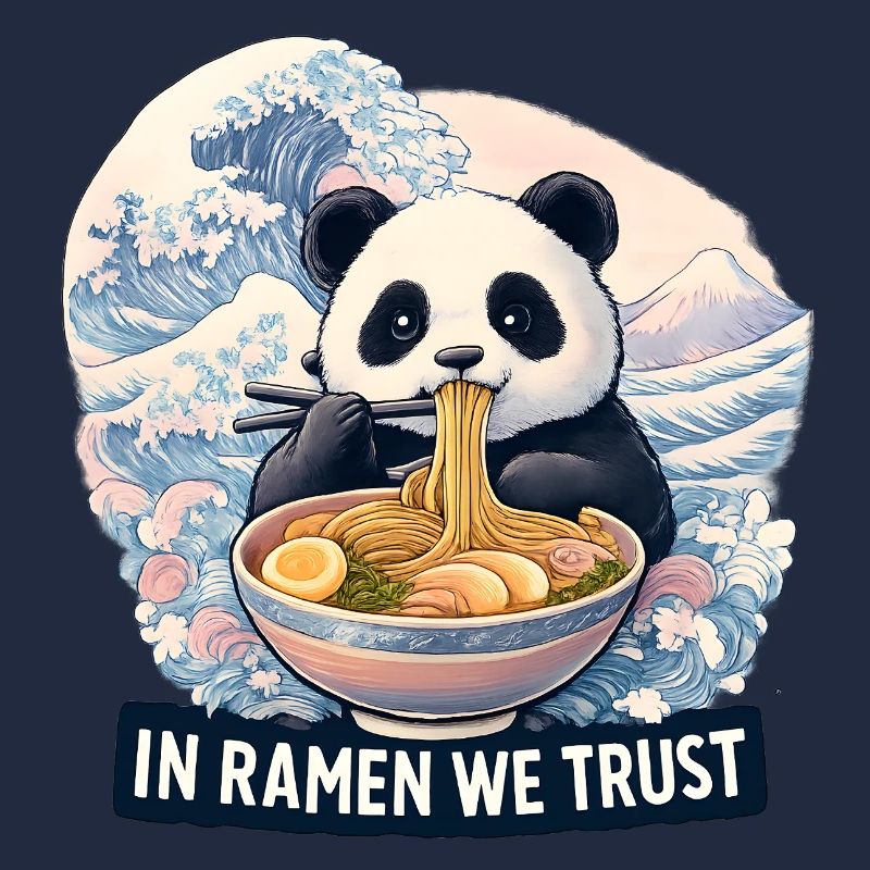 Panda Ramen Nudel Bowl