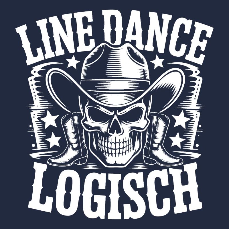Line Dance Logisch Skull
