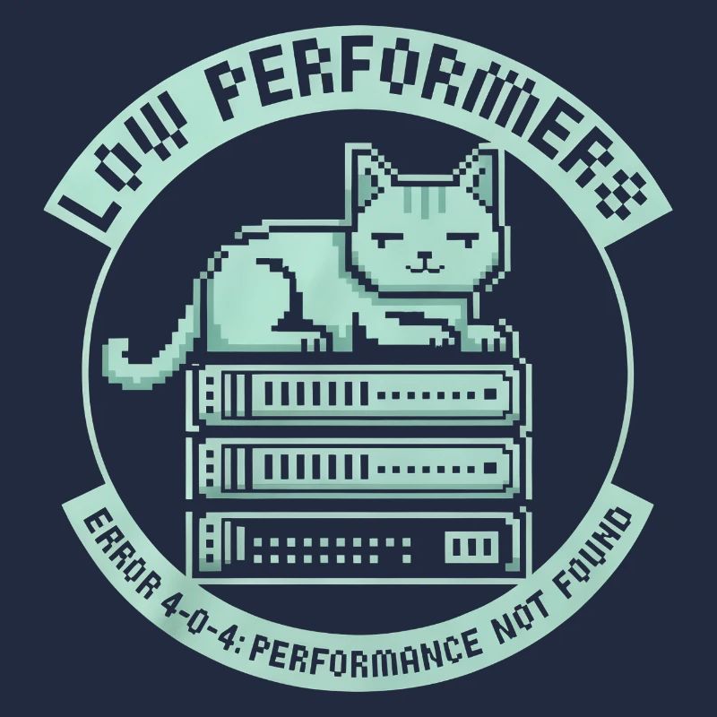 Low Performers Katze Server Pixel Art