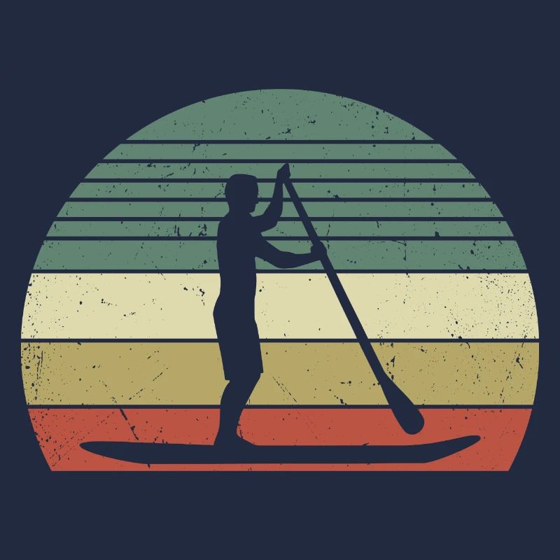 Rétro Paddle Surf